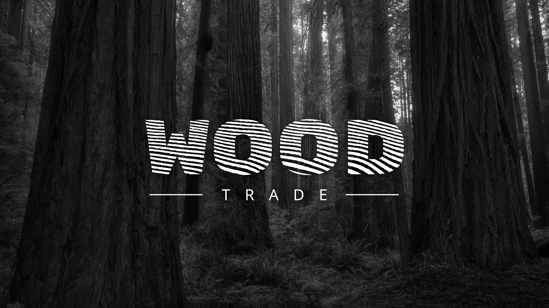 Разработка логотипа для компании «Wood Trade» в Петропавловске-Камчатском